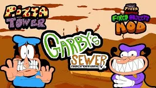 Pizza Tower (CYOP) Level - Garby's Sewer; Necromancy