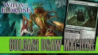 Новые АГГРО Голгари на доборе! Golgari Aggro Draw Wilds of Eldraine Standard Deck Guide!