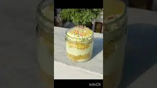 lets decorate jar cake together🌸#jarcake #rasmalai #shorts #short #shortvideo #cake#flowers#cakeart