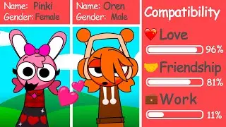 Sprunki in Joudy’s Style - RELATIONSHIPS |NEW UPDATE (GALLERY) CHARACTERS DESCRIPTION