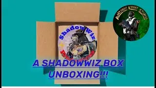 Unboxing a gift box from ShadowWiz! | Unboxing