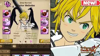 HOW TO GEAR TRAITOR MELIODAS! WHAT EQUIPMENT IS BEST FOR HIM? | 7DS:Grand Cross