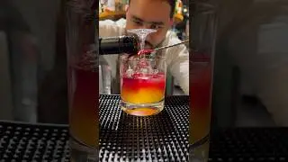 😋Tasty Red Wine Cocktail😱#shorts #cocktail #drink
