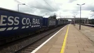 (HD) DRS 66430 (Tesco Sugarliner) Passes Cheddington 13/07/2012