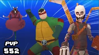 TMNT Legends PVP 552 - Casey Jones / Master Splinter / Pulverizer