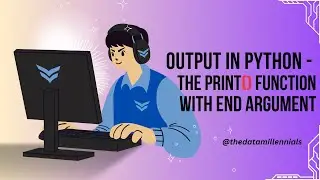 Output in Python-The Print Function with End Argument | How to use end Argument with print in Python