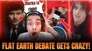 Jon ZHERKA Vs Ryan Dawson EXPLODES &ndash; Flat Earth, Moon Landing & Christianity vs Atheism! w/Sneako