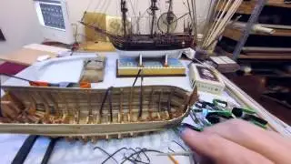 Building an historic Model ship, Charles Darwin's iconic HMS Beagle, Part three of a series