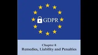 GDPR - Chapter 8 - Article 80-82 - Mandate and Compensation