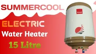 Summercool Aqua Electric Geyser 15Litre 5star...