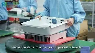 Inside a High-Tech Solar Inverter Factory: PCBA, AI Inspection & ATE Testing | TAICO Tour