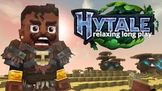 Hytale Relaxing Longplay &ndash; Cozy Cottage in Vast Desert (No Commentary)