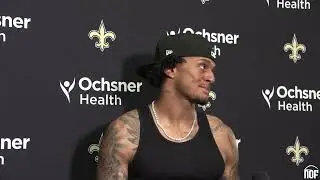Saints DB Alontae Taylor talks new scheme, role for 2025 and early impressions of QBs