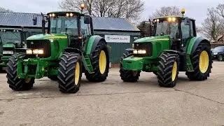 Nothing runs like a Deere, except a pair of John Deere 6920S tractors!