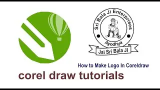 How To Make A Logo in Coreldraw/ coreldraw me logo kase banaye/ How tu use fix ti path in coreldraw