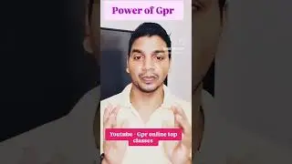 power of Gpr .#rakeshray #motivation #onlinesclasses #gpronlinetopclasses #gponlineclasses #gpr #top