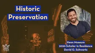 2020 Scholar in Residence David G. Schwartz