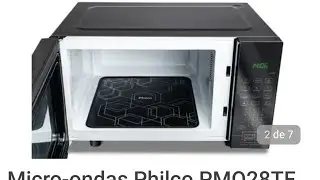 Microondas philco sem prato ,comprei e estou adorando.Comprinhas