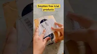 Smytten free trial products #smytten #smyttenhaul #shots #ytshorts