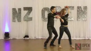 Wee Tze Yi and Michelle Fletcher - The NZ Open 2016