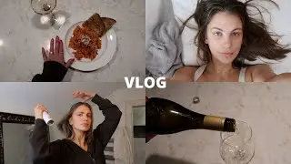 VLOG: recovering after law school finals: skincare, cleaning, cooking etc!