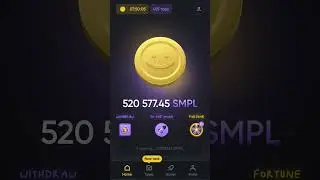 how earn money by tap in telegram bot simple coin #simplecoin