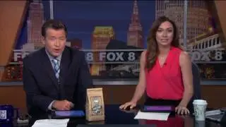Jose Ramirez coffee on Fox 8 News at 4pm