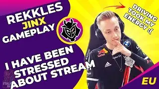 G2 Rekkles Talks - I Have Been Stressed About Streaming! 😡 Driving Lessons Took Some Energy For Sure