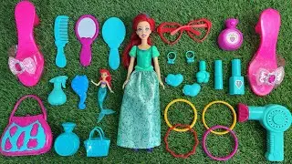 Disney Princess Doll Makeover ~ DIY Miniature Ideas For Barbie ~ Wig, Dress, Faceup, andMore! DIY 