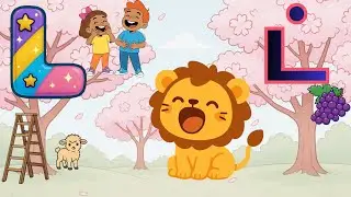 Learn Letters L & Tamil 'ட்'  - Kids Phonics - Episode 12 - Learn With Roars  எழுத்துக்கள் L &  ட்