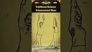 Traditional Balance Enhancement Move #ancientwellness #corestrength #fullbodyworkout #ancientwisdom