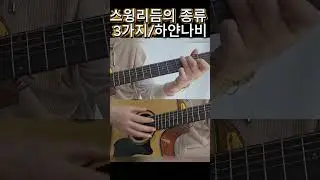 하얀 나비ㅣ김정호 ㅣ스윙 리듬의 종류 3가지ㅣ기타치는 할머니 Nana Guitar