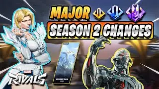 Marvel Rivals Season 2 Changes | New Heroes, Map, Team-Up Updates, Comp Rank Reset & More!
