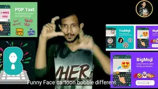 || How to download bobble indic keyboard || Stickers, fonts and themes ||
