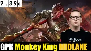 🤯 GPK [Monkey King] MID 7.39C - DOTA 2 HIGHEST MMR MATCH#dota2   #dota2gameplay #gpk
