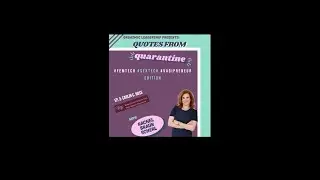 Quotes from Quarantine Ep. 3: Carlin C. Ross from Dodson & Ross!