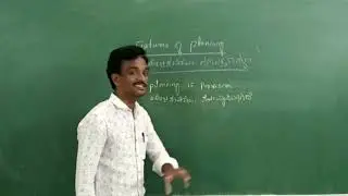 characteristics of Planning ( Planning ) B.com 2 nd year.