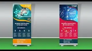 How to create standee in illustrator | i love adobe design | illustrator | graphic design