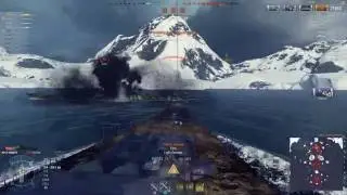 world of warships yamato gameplay (no commentary)
