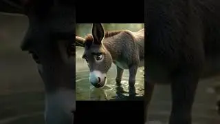 Donkey fishing #fishing #cartoon #kids #animation