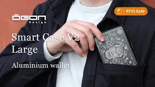 Aluminium wallet with hidden compartment !