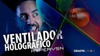 El MEJOR ventilador holográfico 3D del MUNDO 🌍 | HYPERVSN ®