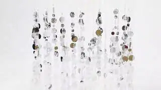 ✨Metal Stand With Sliver Sequin Curtain Shimmer Wall for Events|Ubackdrop