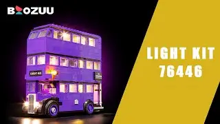 BOOZUU Light Kit for Lego Harry Potter Knight Bus Adventure 76446