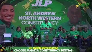 Duane Smith |JLP St Andrew North Western Constituency meeting| July 27, 2025