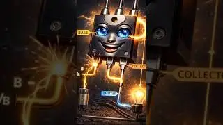 transistor as Amplifier&switch #electronic #electrical #transistor #amplifier #switch #shorts #viral