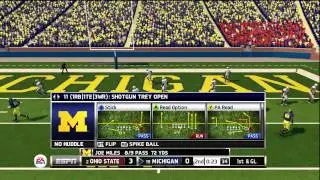 NCAA Football 14 Demo Gameplay - Michigan vs. Ohio State (FULL GAME)