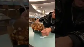 Surrey Guy Tries New York Fries 🍟 #Shorts