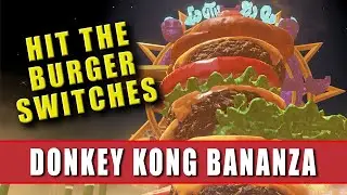 Donkey Kong Bananza Hit the Burger Switches