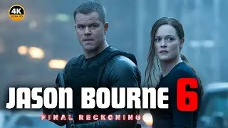 Jason Bourne 6 (2025) Movie | Matt Damon, Julia Stiles | Facts And Review Fanmade